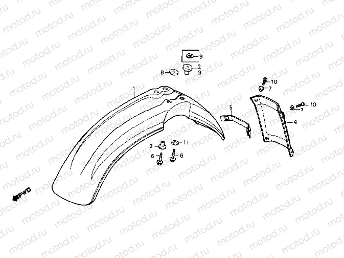 Front fender