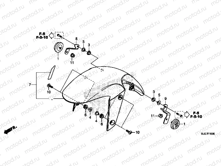 FRONT FENDER