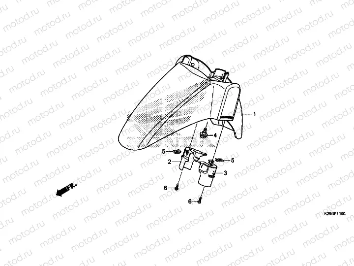 FRONT FENDER