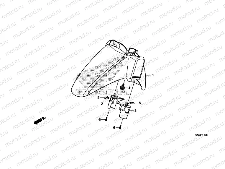 FRONT FENDER