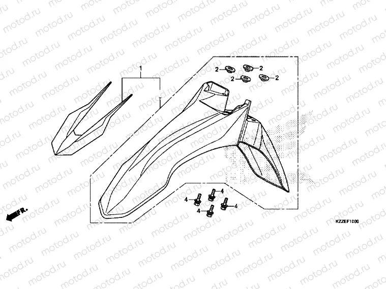 FRONT FENDER