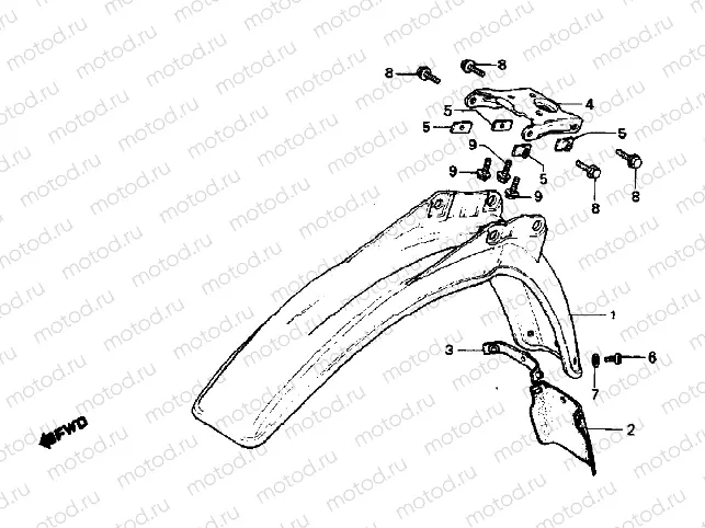 Front fender