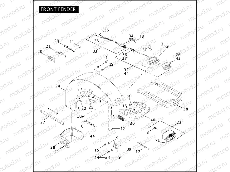 FRONT FENDER (2 OF 2)