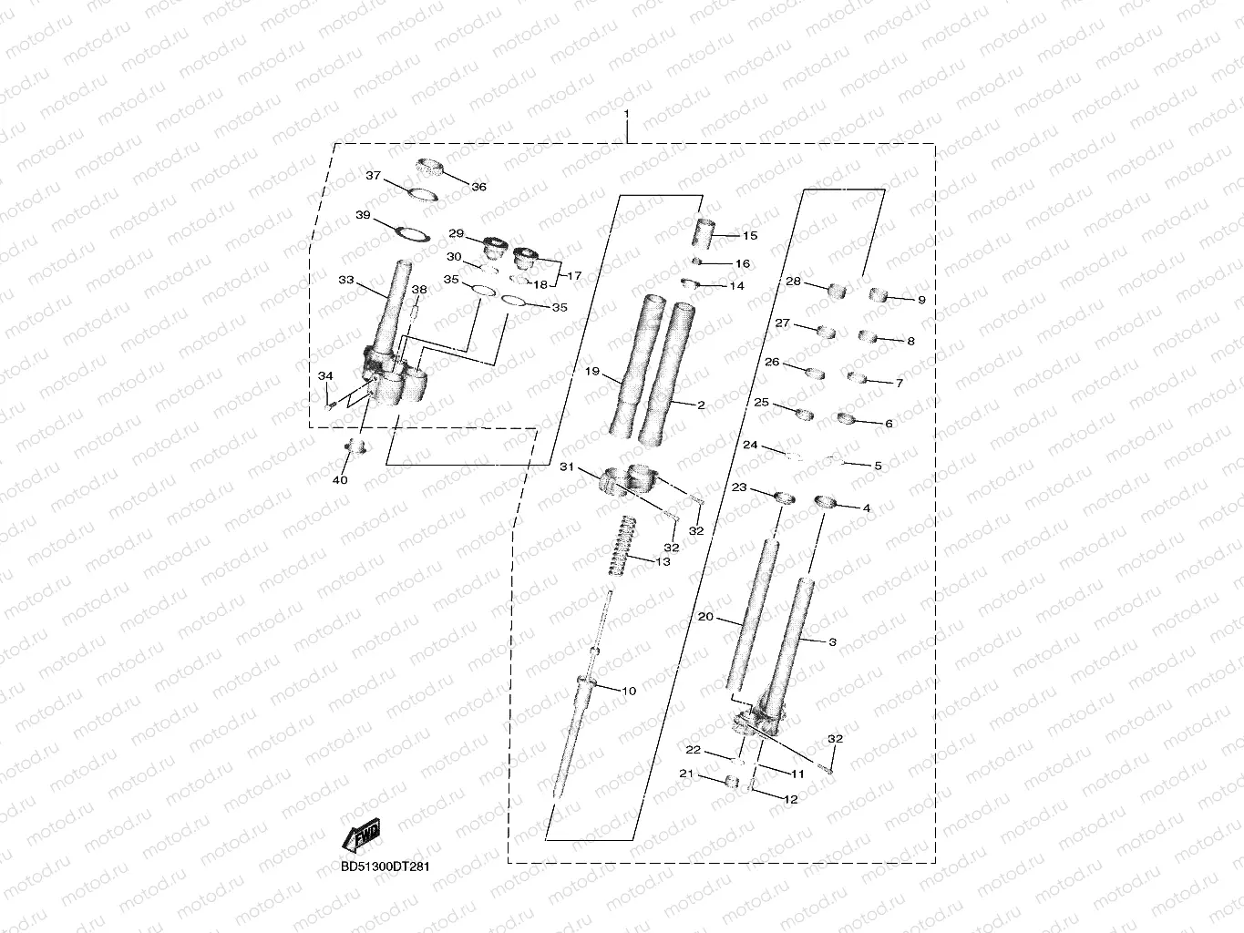 FRONT FORK 1