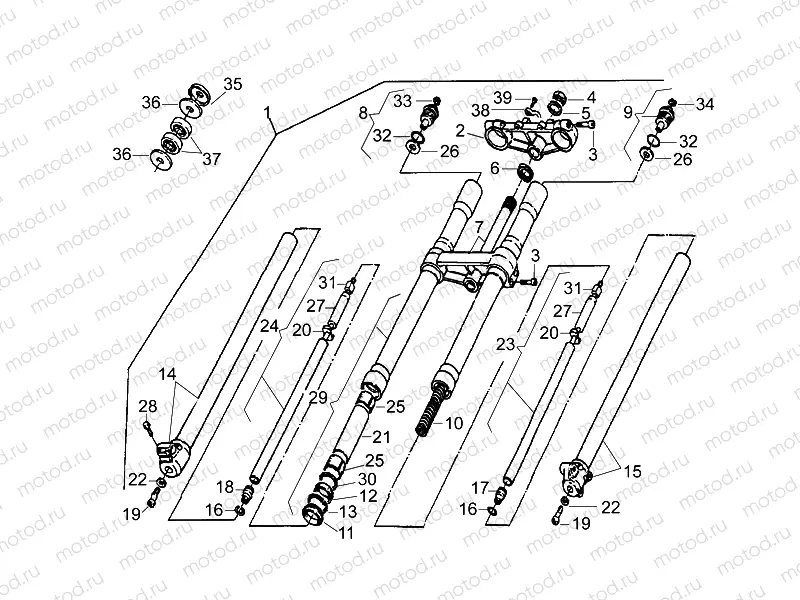 Front fork 1998