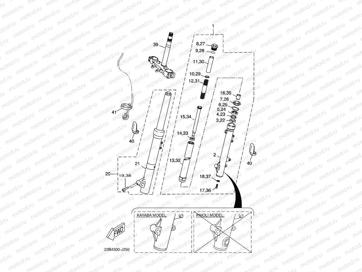 FRONT FORK 2
