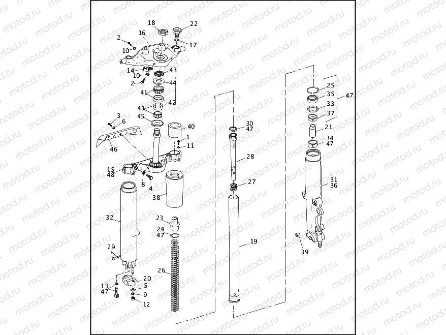 FRONT FORK (2 OF 2)