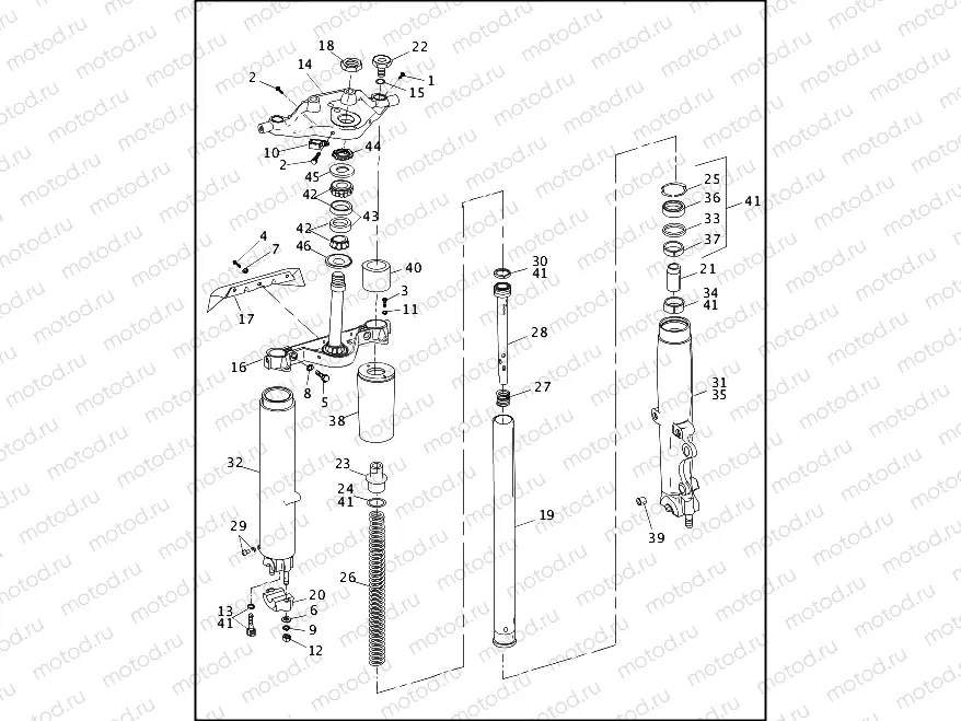 FRONT FORK (3 OF 3)