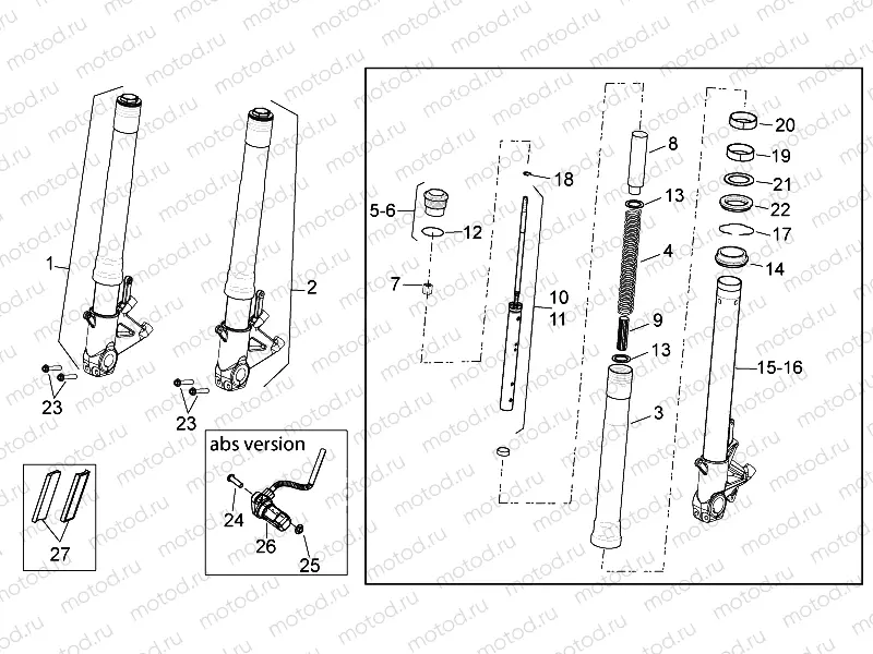 Front fork