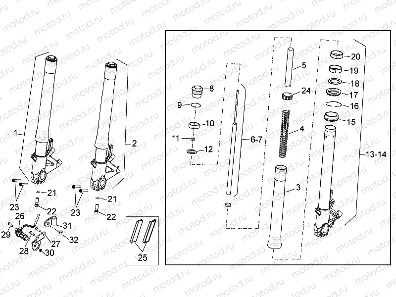 Front fork