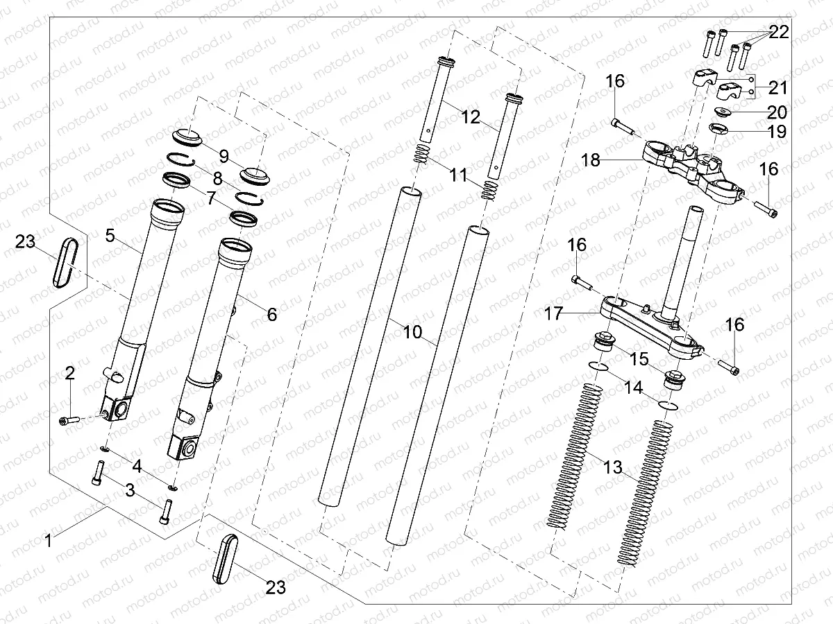 Front fork