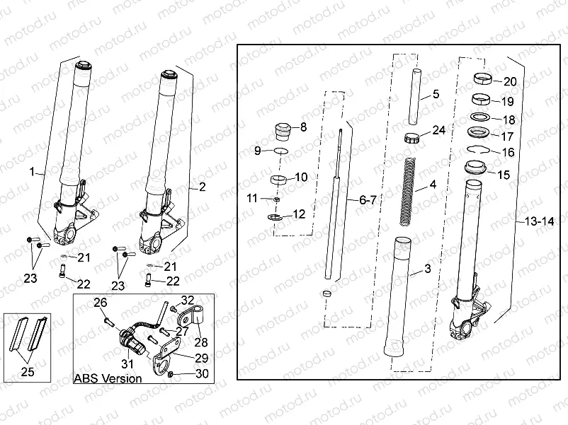 Front fork