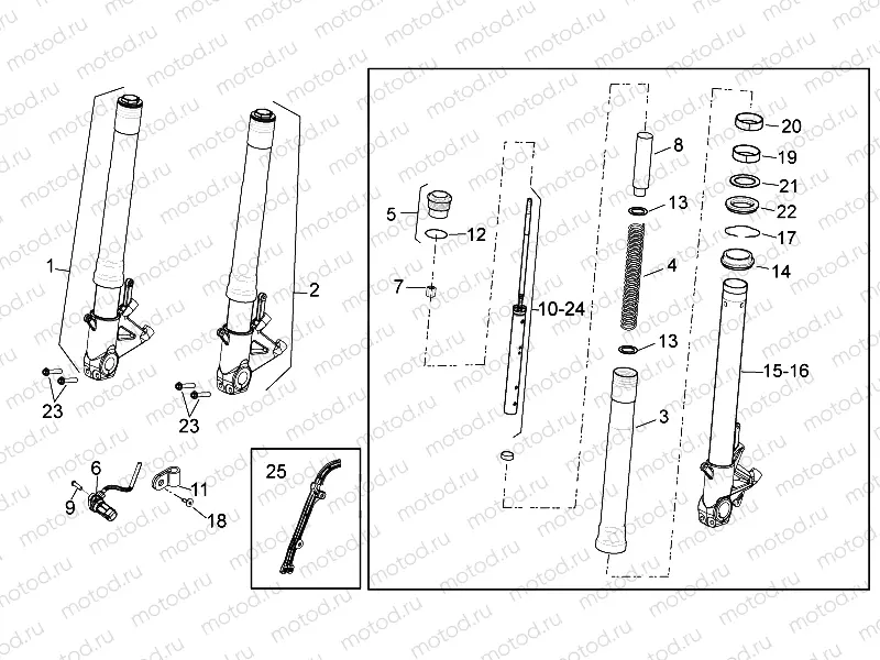 Front fork