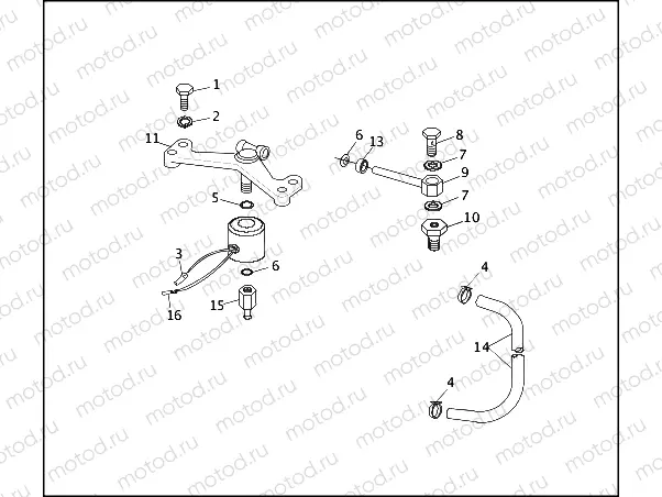 FRONT FORK AIR CONTROL - FXRS-SP & FXRS-CON