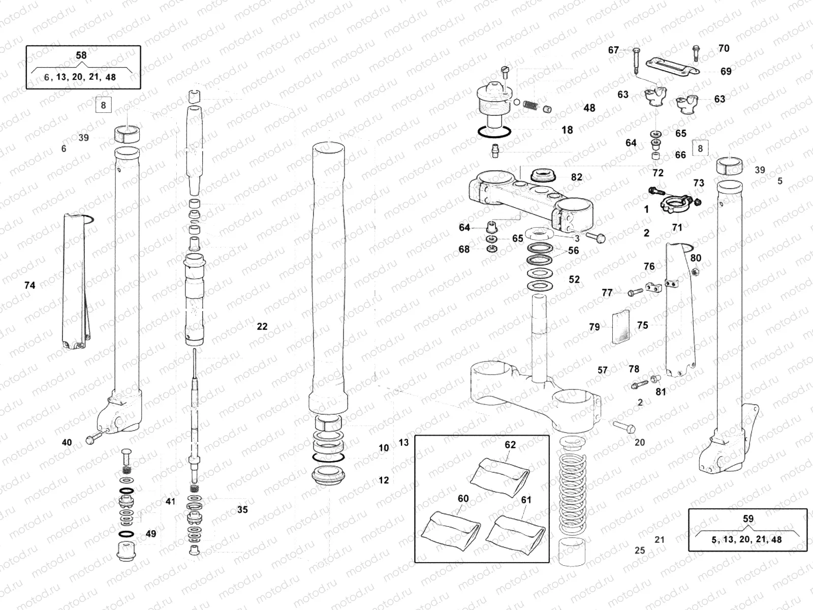 FRONT FORK ASSEMBLY