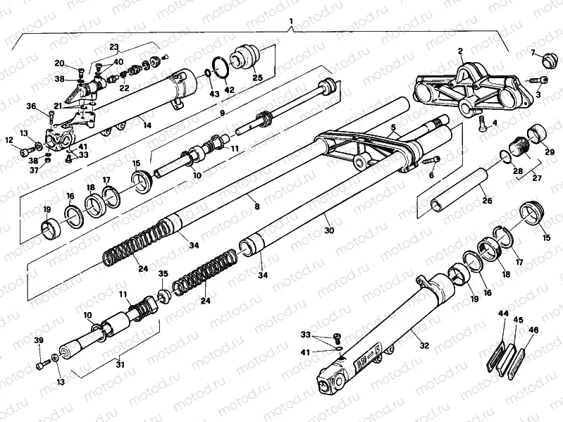 FRONT FORK » FRONT SUSPENSION