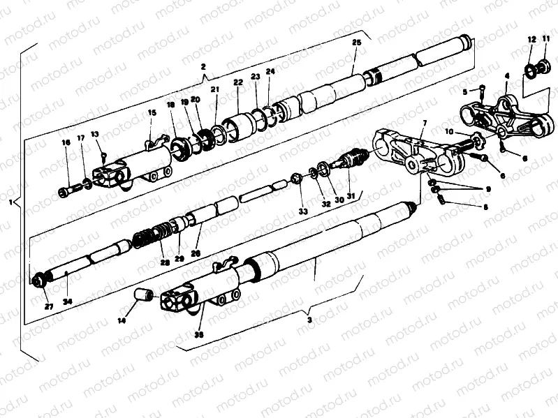 FRONT FORK » FRONT SUSPENSION