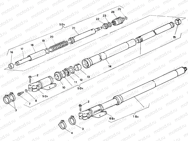 FRONT FORK » FRONT SUSPENSION
