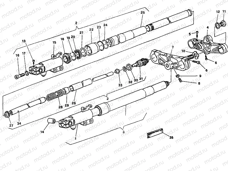 FRONT FORK » FRONT SUSPENSION
