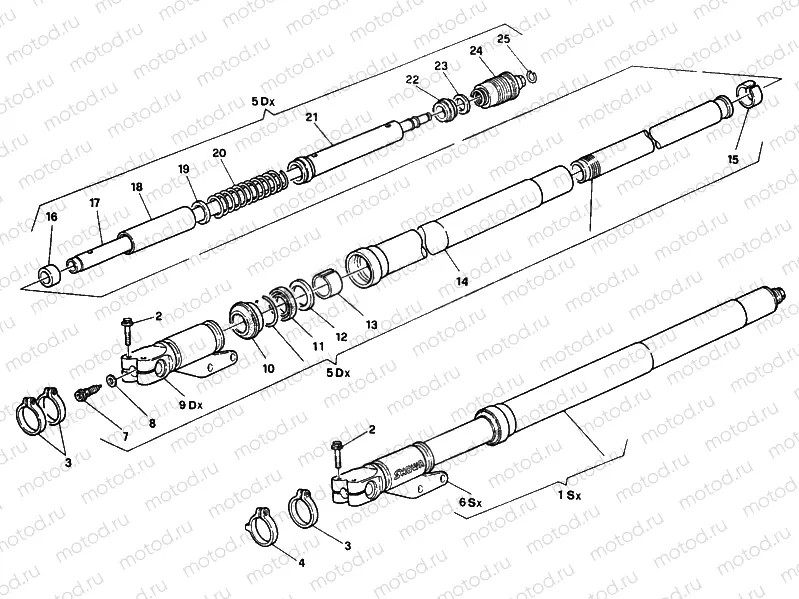 FRONT FORK » FRONT SUSPENSION