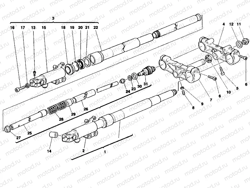FRONT FORK » FRONT SUSPENSION