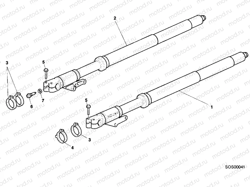 FRONT FORK » FRONT SUSPENSION