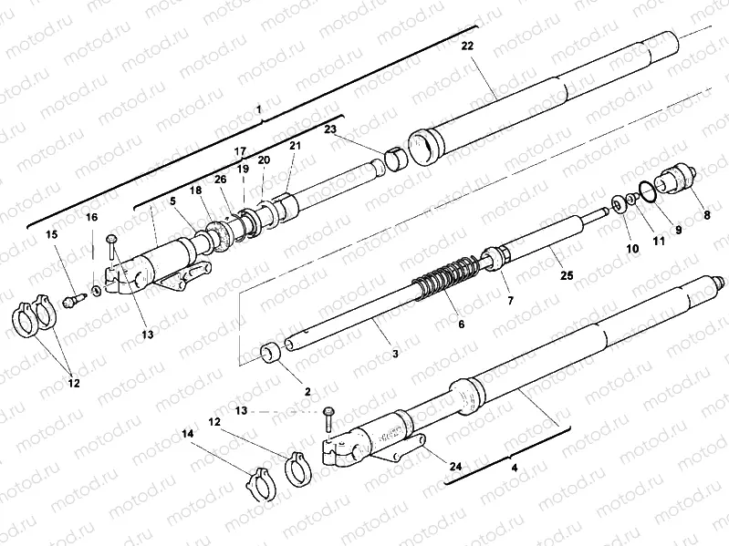 FRONT FORK » FRONT SUSPENSION
