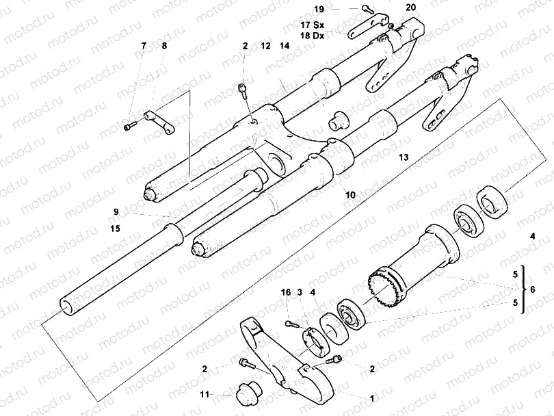 FRONT FORK » FRONT SUSPENSION