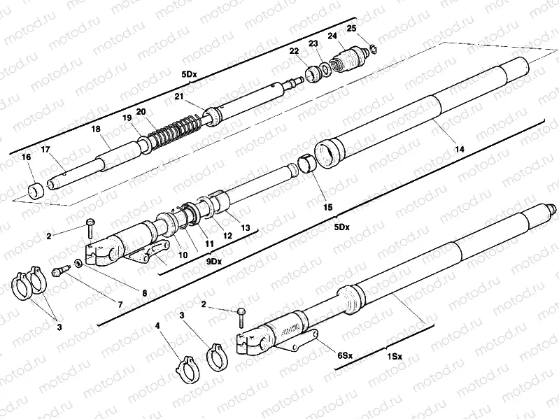 FRONT FORK » FRONT SUSPENSION