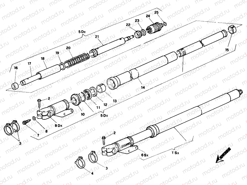 FRONT FORK » FRONT SUSPENSION