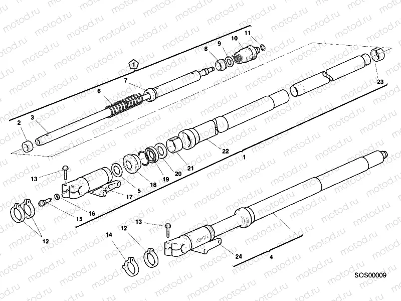 FRONT FORK » FRONT SUSPENSION
