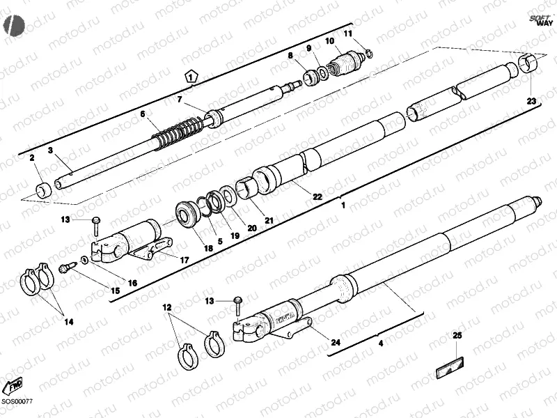 FRONT FORK » FRONT SUSPENSION