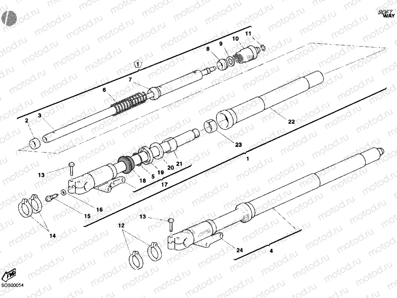 FRONT FORK » FRONT SUSPENSION
