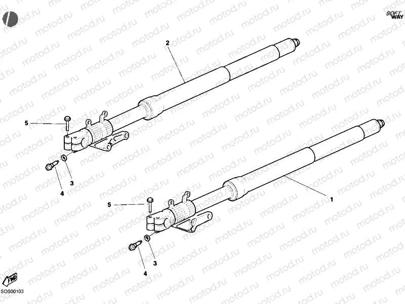 FRONT FORK » FRONT SUSPENSION