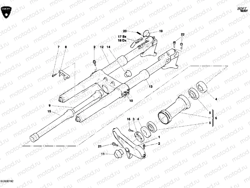 FRONT FORK » FRONT SUSPENSION