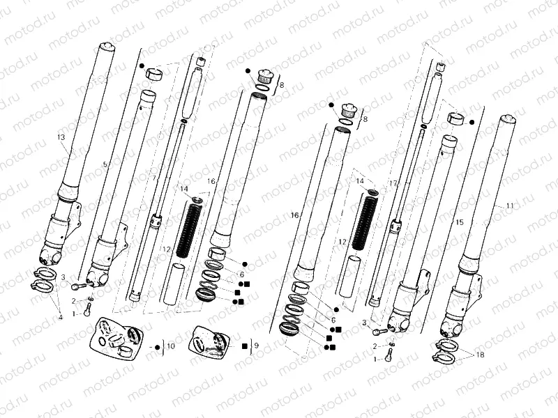 FRONT FORK » FRONT SUSPENSION