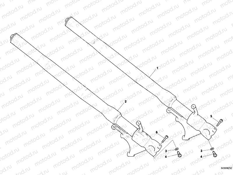 FRONT FORK » FRONT SUSPENSION