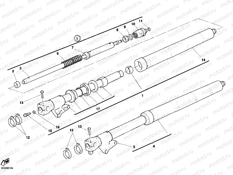 FRONT FORK » FRONT SUSPENSION