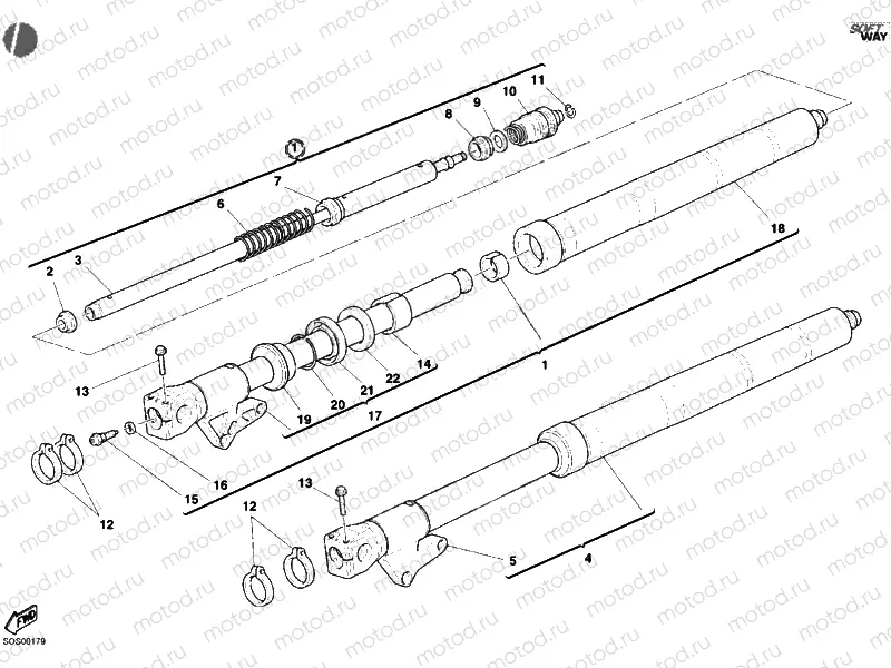 FRONT FORK » FRONT SUSPENSION