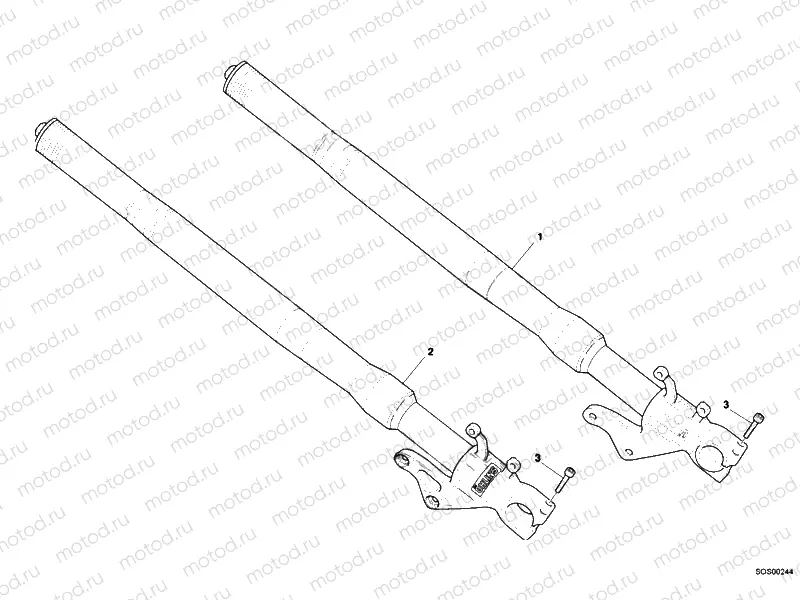 FRONT FORK » FRONT SUSPENSION