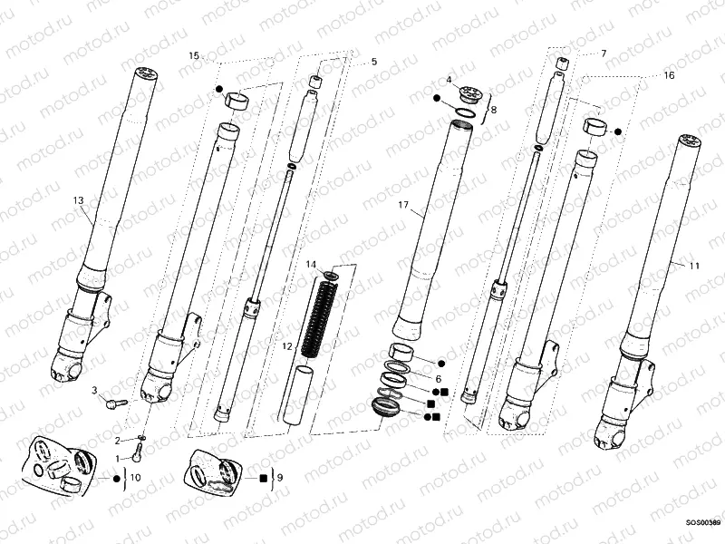 FRONT FORK » FRONT SUSPENSION