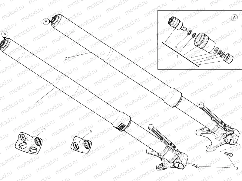 FRONT FORK » FRONT SUSPENSION