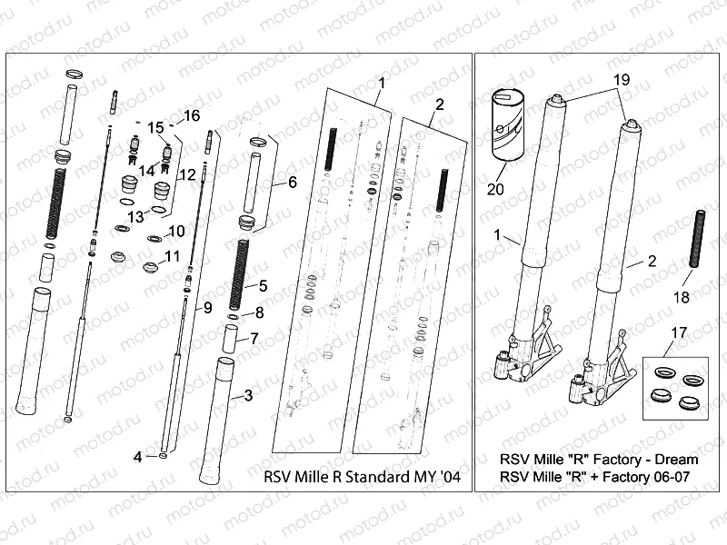 Front fork I