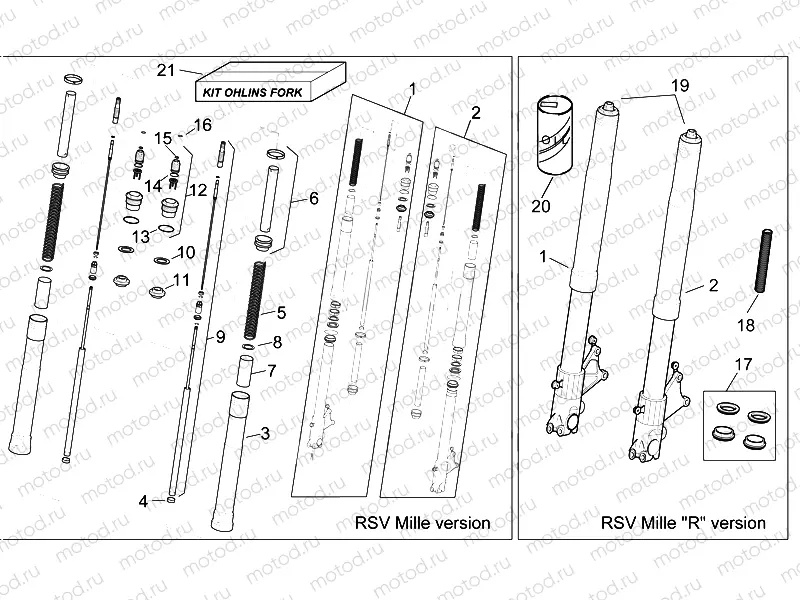 Front fork I