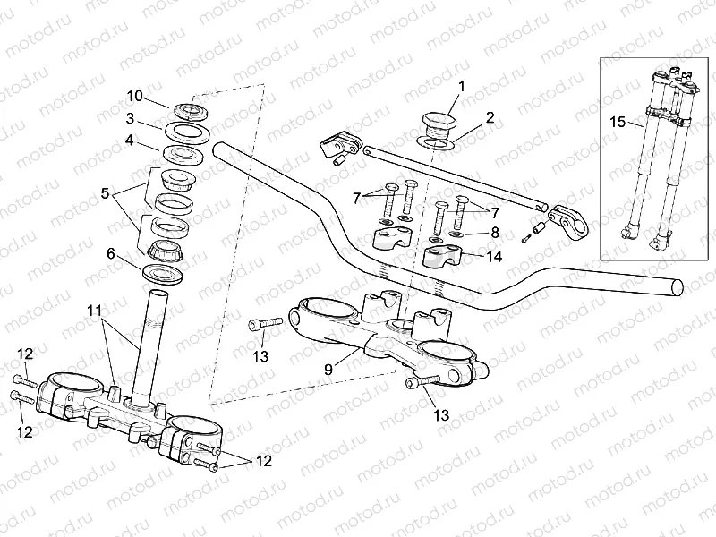 Front fork I