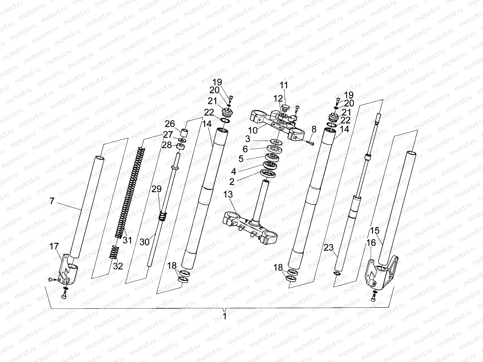Front fork IM A