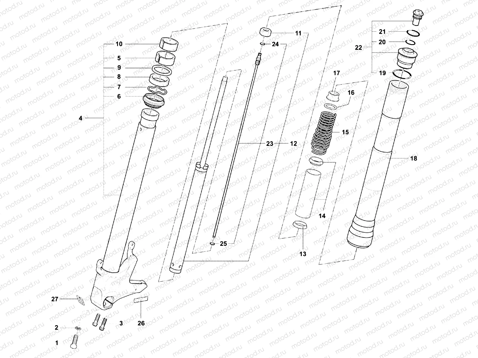 Front Fork Left