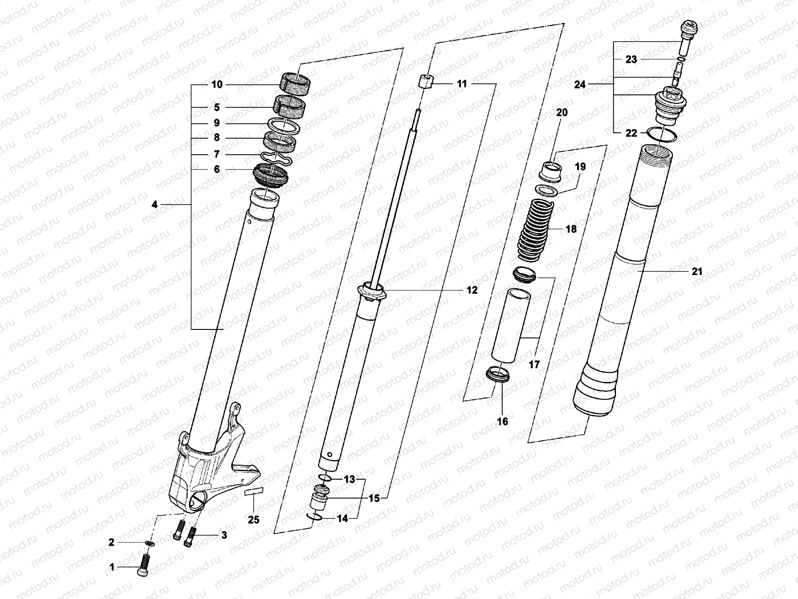 Front Fork Left