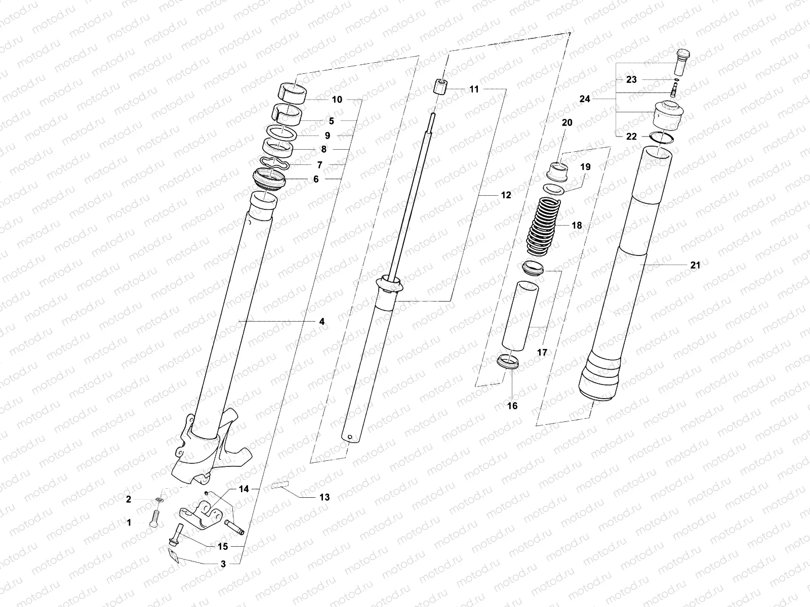 Front Fork Left