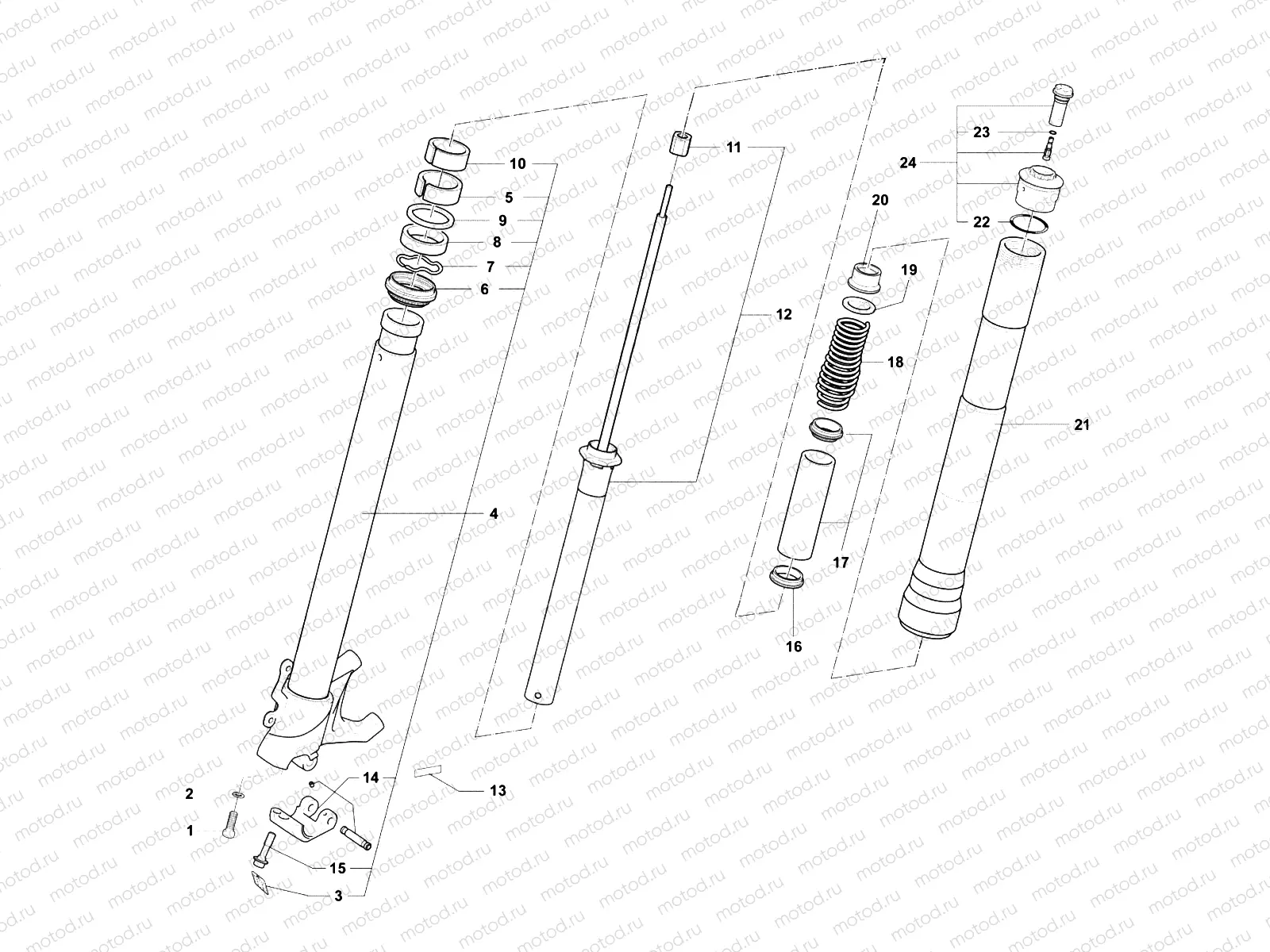 Front Fork Left